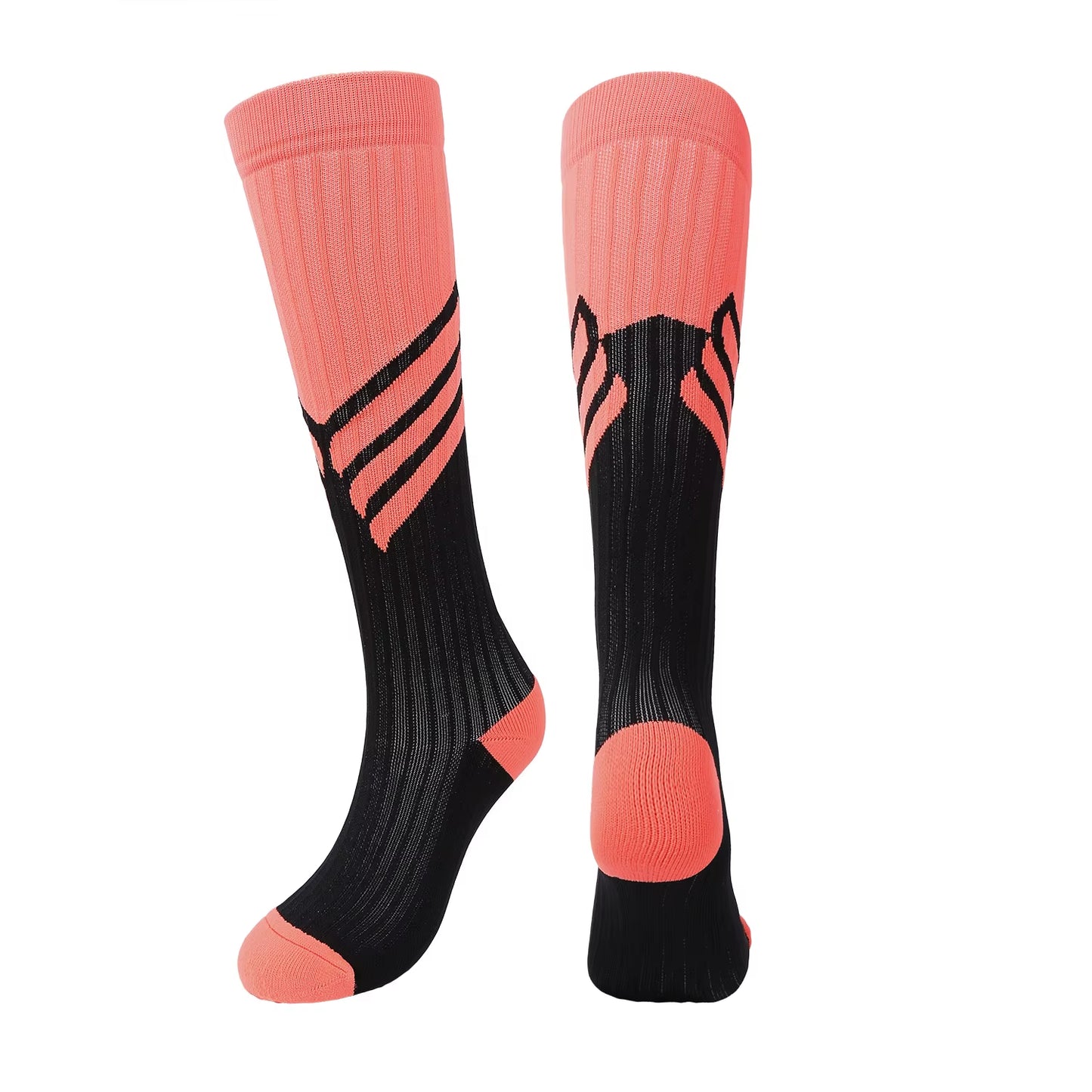 3 Pairs Breathable Mesh Athletic Terry Socks Cushioned Moisture-Managing and Durable Reduces Foot for Running Hiking & Sports