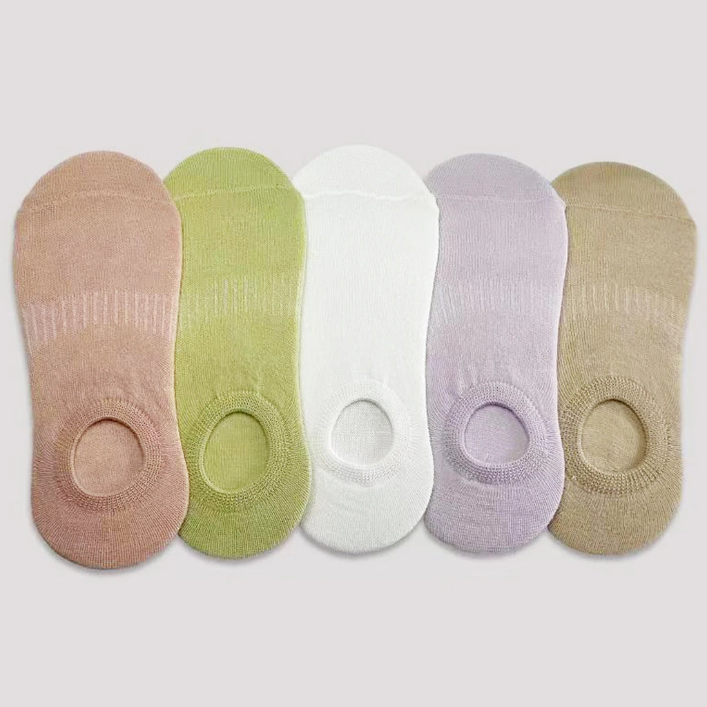 5 Pairs Teddy Bear Ankle Socks, Comfy Cute Crew Short Socks, Women'S Stocking & Hosiery