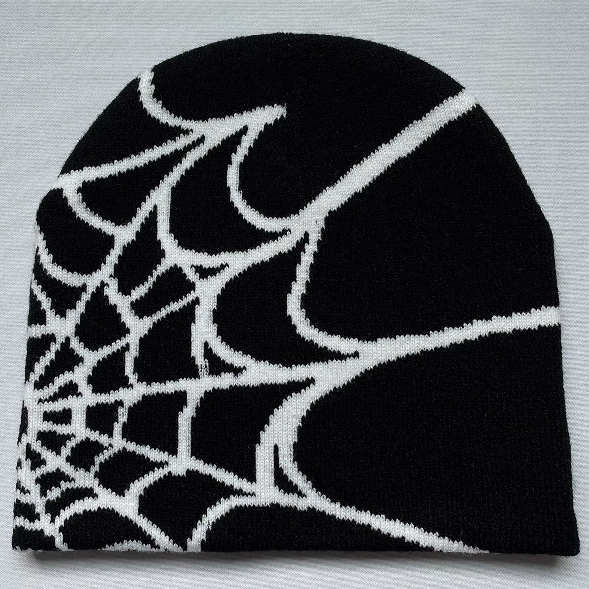 Four Seasons Men'S and Women'S Universal Y2K Knit Hat Spider Web Riding Outdoor Sports Fashion Hat