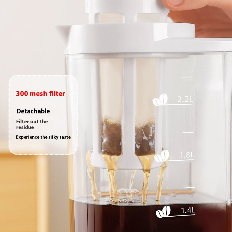 Coffee Cold Water Bottle Household Large Capacity Water Storage Cool Water Pot