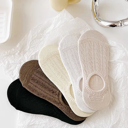 5 Pairs Cute Expression Print Socks, Comfy & Funny All-Match Mid Tube Socks, Women'S Stockings & Hosiery